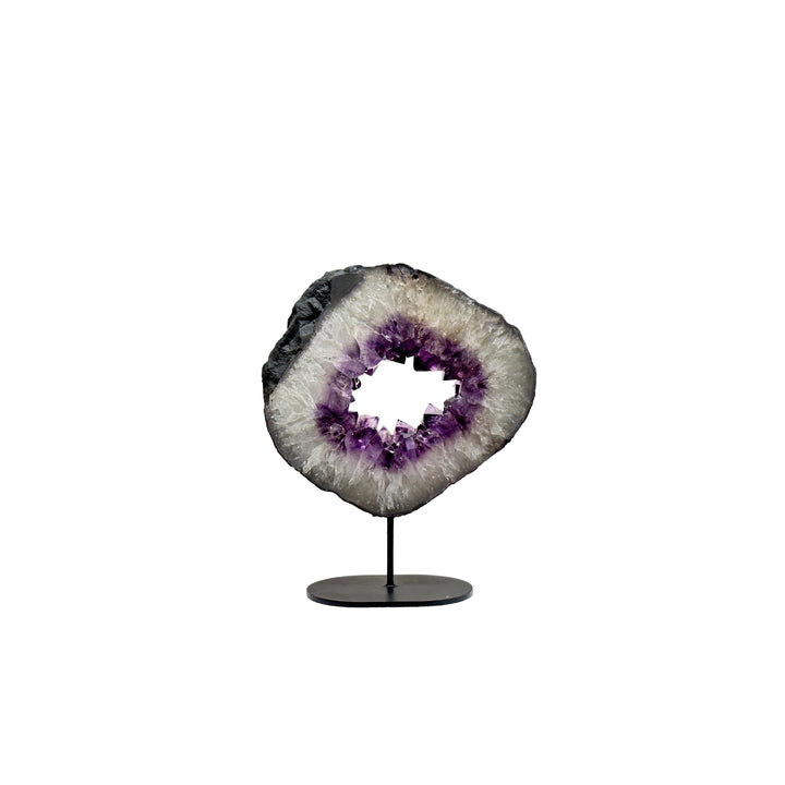 Amethyst Sculpture Round