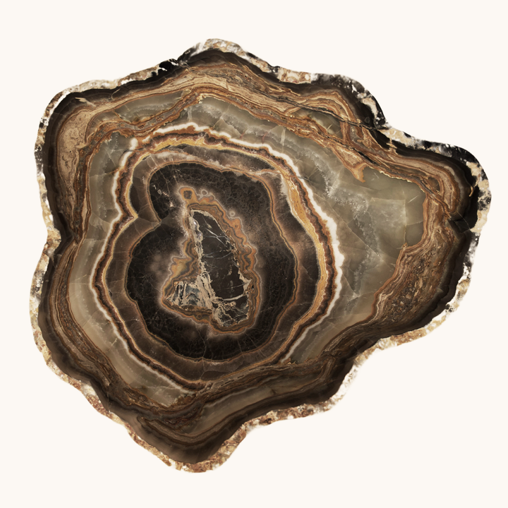 Hand Carved Desert Onyx Bowl