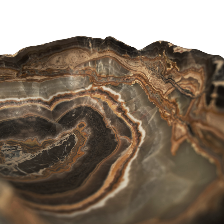 Hand Carved Desert Onyx Bowl