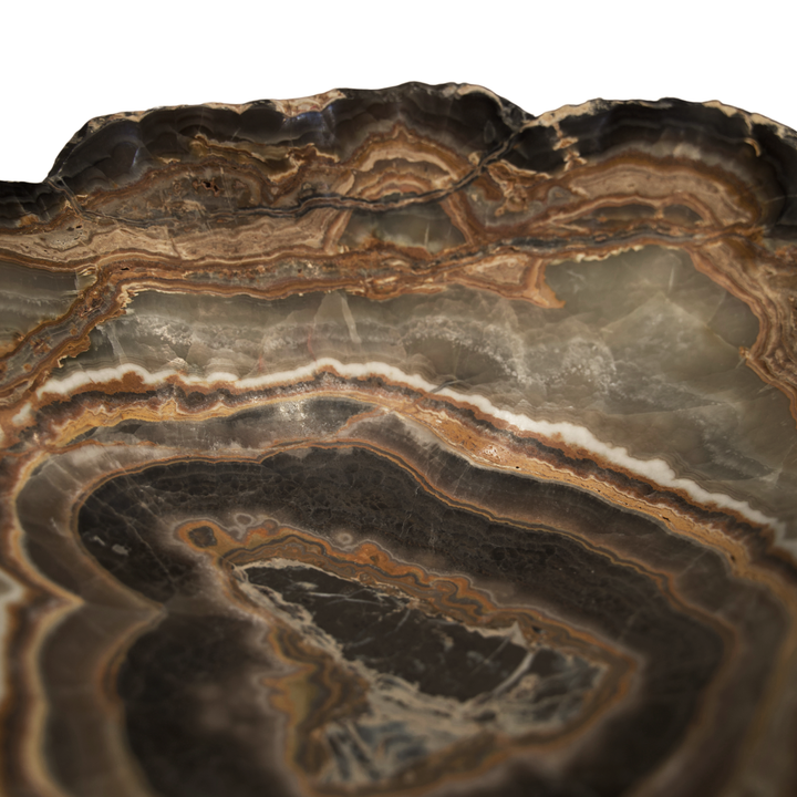 Hand Carved Desert Onyx Bowl