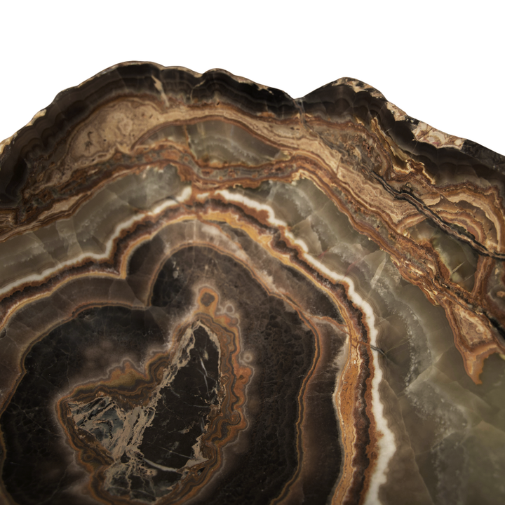 Hand Carved Desert Onyx Bowl